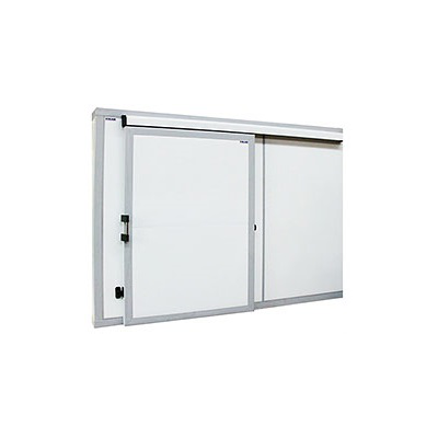 Дверной блок для холодильной камеры Polair откатная дверь 3600 x2300 (100 мм)