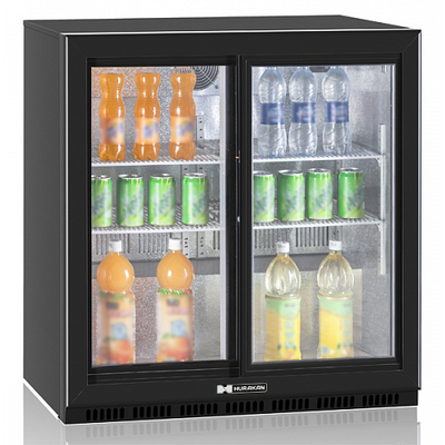 Холодильный барный шкаф Hurakan HKN-DB205S