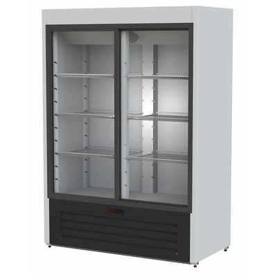 Холодильный шкаф Полюс ШХ-0,8К (купе) Inox 1