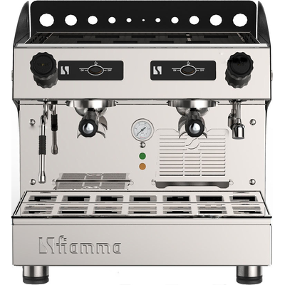 Профессиональная кофемашина Fiamma Caravel 2 Compact TC (2 высок. группы, полуавтомат) 1