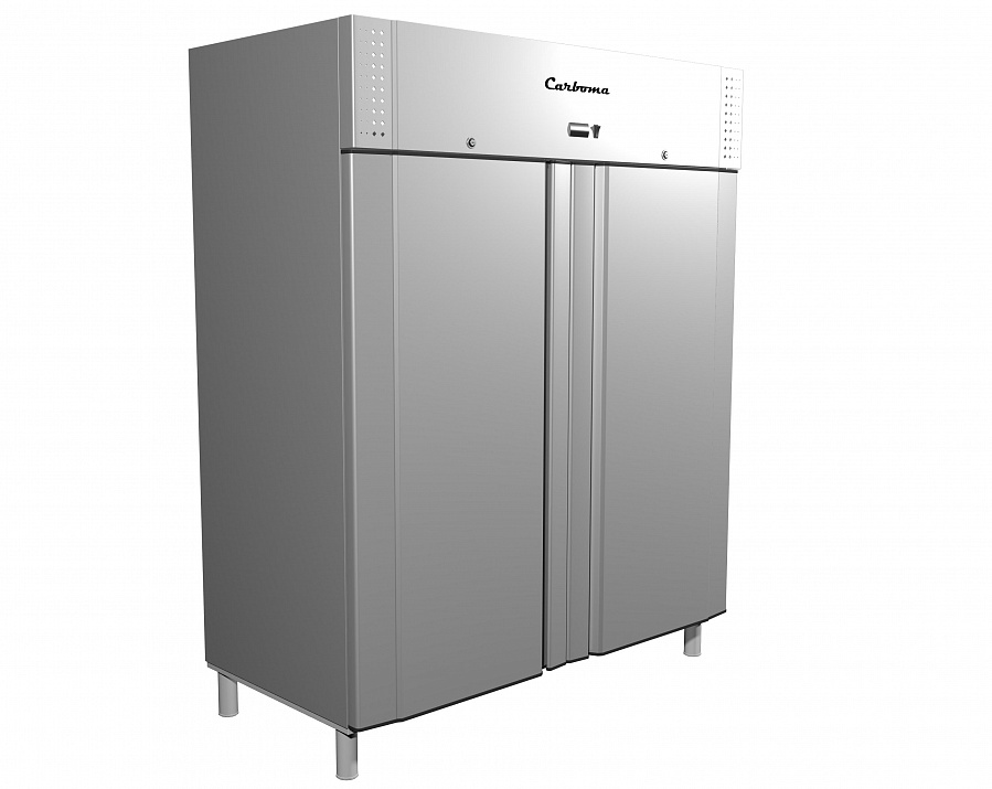 Холодильный шкаф Полюс Carboma R1400 INOX