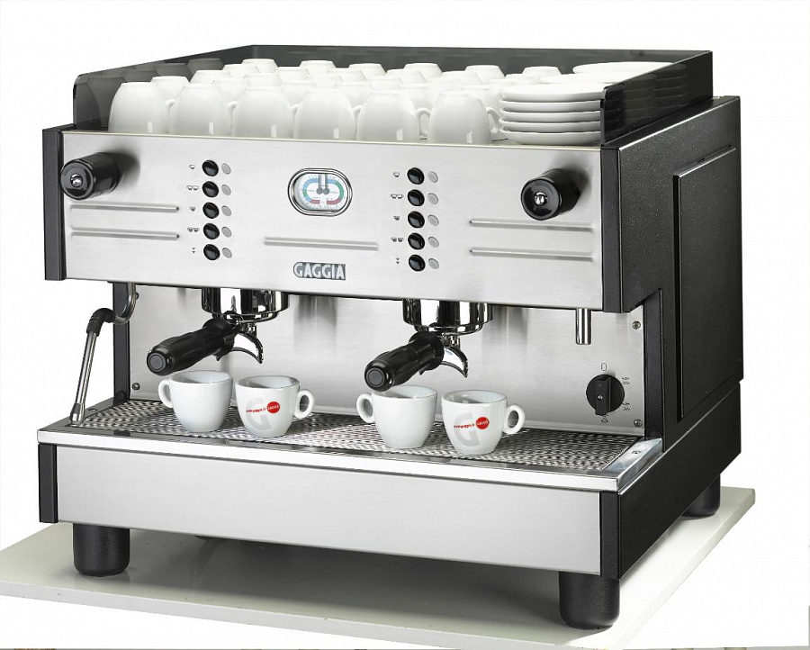 Профессиональная кофемашина Saeco Gaggia LC/D 2GR.V400/50 BLK Low Cost