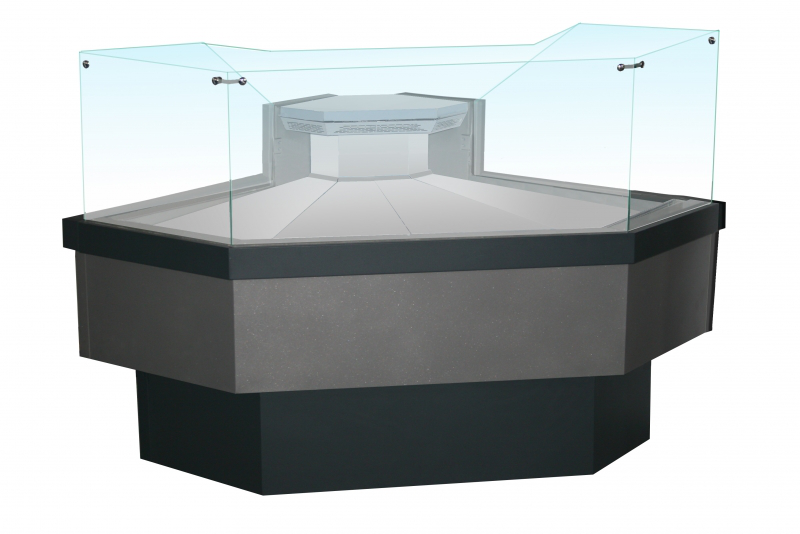 Универсальная витрина Немига Cube Lux 250 ВСн S