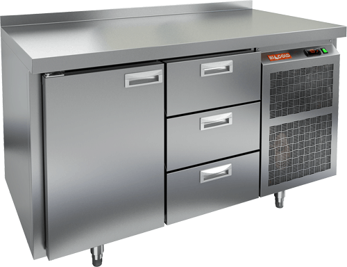 СТОЛ С ХОЛОДИЛЬНЫМ ШКАФОМ HICOLD BN 13/TN (R290)