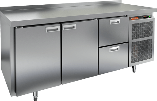 СТОЛ С ХОЛОДИЛЬНЫМ ШКАФОМ HICOLD BN 112/TN (R290)