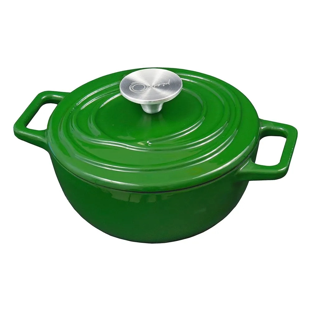 Кастрюля чугунная D22 AROMA CAST GREEN, 146746