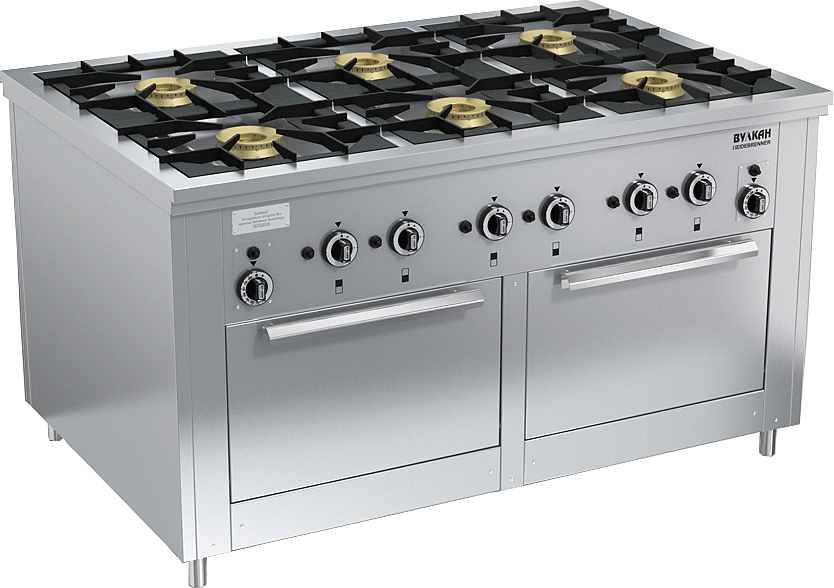 ПЛИТА ГАЗОВАЯ ВУЛКАН ПРГ-IIA-6 2ДШ Maxi