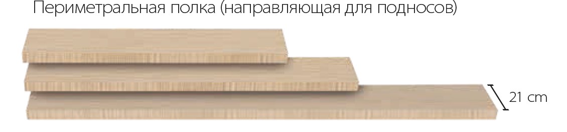 ПОРУЧЕНЬ СТОЛА ШВЕД. ENOFRIGO DOGE 1000 QUARZO БЕЛЫЙ