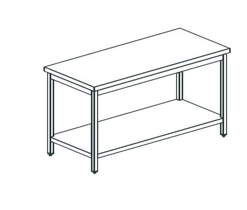 СТОЛ ПРОИЗВОДСТВЕННЫЙ APACH CHEF LINE LWT713SH