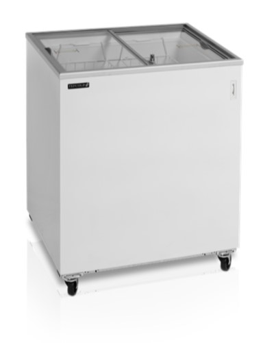 ЛАРЬ МОР.СО СТЕКЛ.КРЫШ.TEFCOLD IC200SC