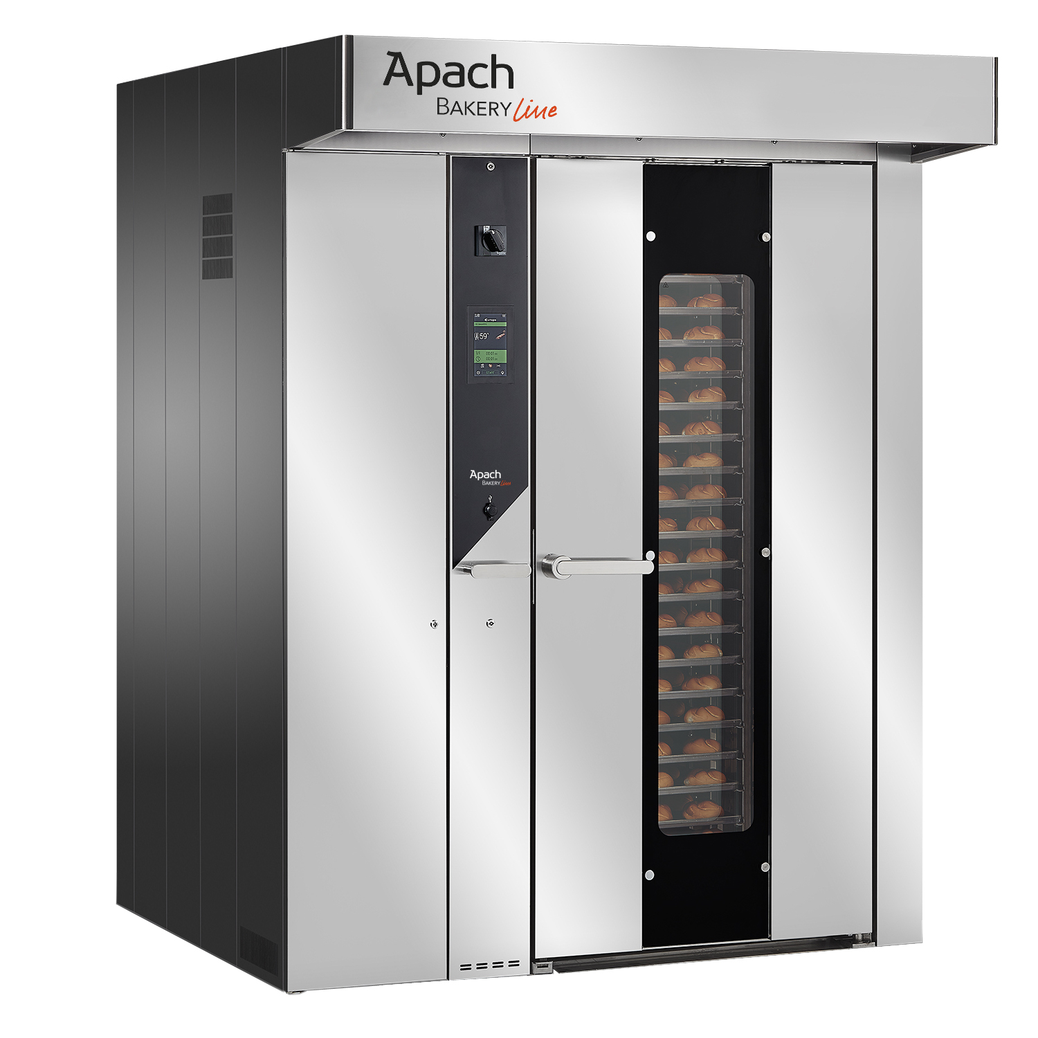 ПЕЧЬ РОТАЦИОННАЯ ЭЛЕКТРИЧЕСКАЯ APACH BAKERY LINE GT106/108FE TSTA КРЮК