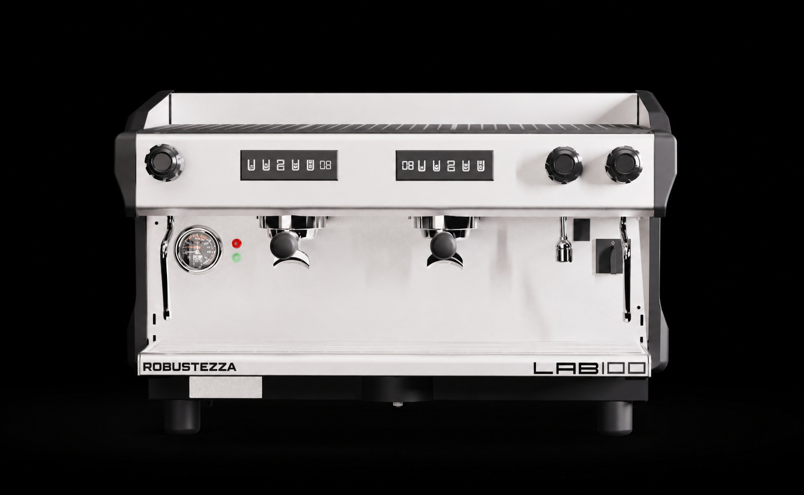 КОФЕМАШИНА АВТОМАТ ROBUSTEZZA LAB 100 2GR ЧЕРНАЯ