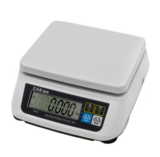 ВЕСЫ ЭЛ.ПОРЦИОННЫЕ CAS SWN-30 RS-232