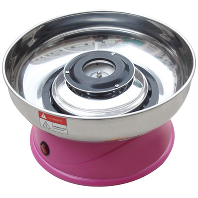 Аппарат для приготовления сахарной ваты Ecolun (диам. 290 мм), розовый