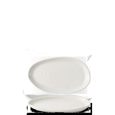 Блюдо сервировочное 22x13см, Envisage Natural, цвет White WHPLA11 1