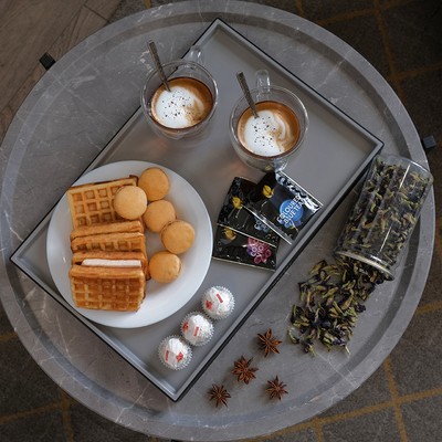 Чайно-кофейный поднос Meyvel A-004 (Black) 6