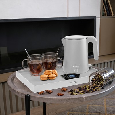 Чайно-кофейный поднос Meyvel A-004 (White) 8