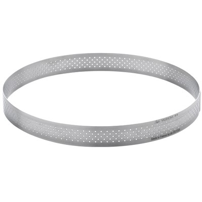 Форма кондитерская "Круг" d 6,5см h2см, перфорированный борт, нерж.сталь 3099.02