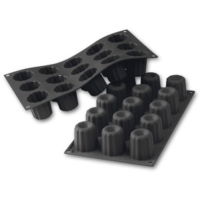 Форма силик. д/зам. и вып. "Бордо" d45мм h45мм, 15 ячеек 30SF059