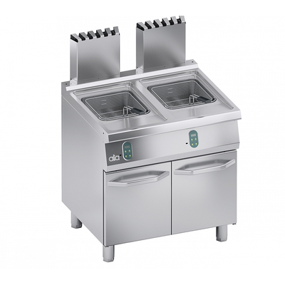 Фритюрница газовая ATA K7GFE1015 с закрытой подставкой 1