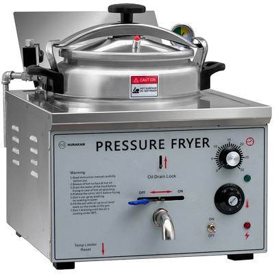 ФРИТЮРНИЦА HURAKAN ПОД ДАВЛЕНИЕМ HKN-EPF16M