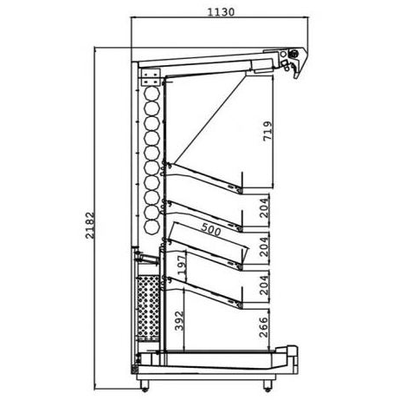 Горка фруктовая Brandford Астра 190 Ф в к-те c НШ 3