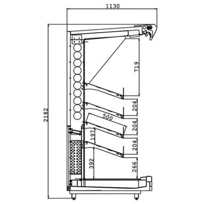 Горка гастрономическая Brandford Астра 190 Г в к-те c НШ 2