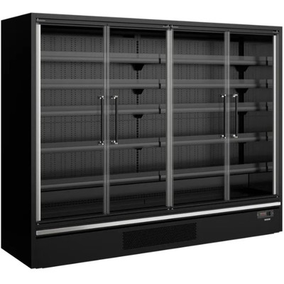 ГОРКА ХОЛОДИЛЬНАЯ ПРИСТЕННАЯ TEFCOLD GALAXY+ GP26FGD BLACK