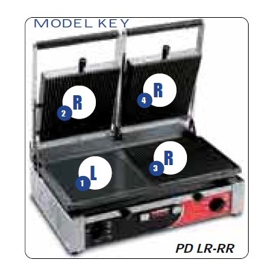 ГРИЛЬ КОНТАКТНЫЙ SIRMAN PD LR-RR TIMER