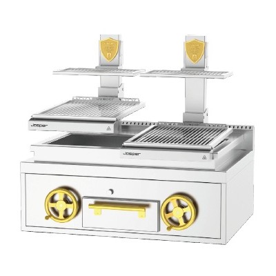 ГРИЛЬ ОТКРЫТЫЙ JOSPER BASQUE PVJ-50-2-1-CT