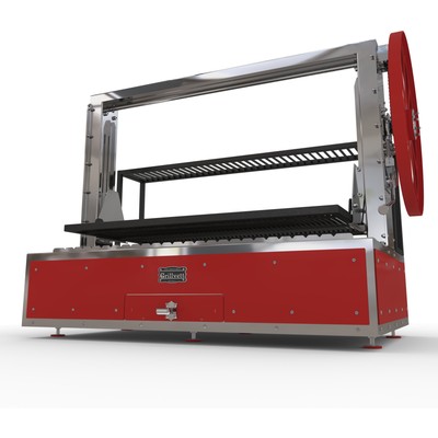 ГРИЛЬ УГОЛЬНЫЙ GRILLVETT CORVETTE M1 (КРАСНЫЙ)