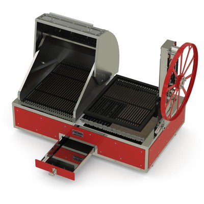 ГРИЛЬ УГОЛЬНЫЙ GRILLVETT CORVETTE MS (КРАСНЫЙ)