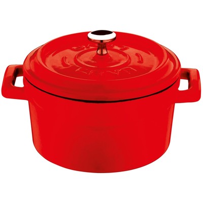 Кастрюля 0,35л d10см, цвет красный, 44201R10