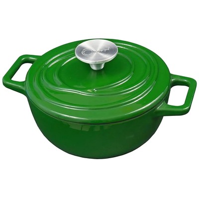Кастрюля чугунная D24 AROMA CAST GREEN, 146755
