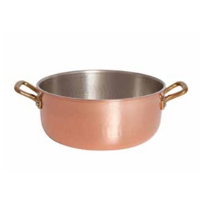 Кастрюля медная 3.7л d24х10.5см, без крышки, серия &quot;Stagnata&quot;, 36400924 1