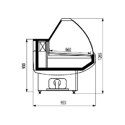 Холодильная витрина Cryspi Octava 1500 2