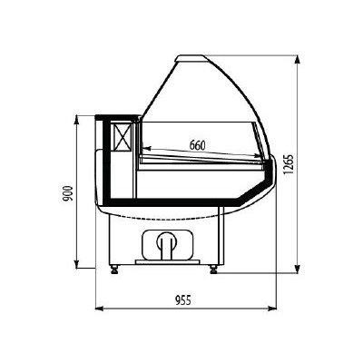 Холодильная витрина Cryspi Octava SN 1800 2