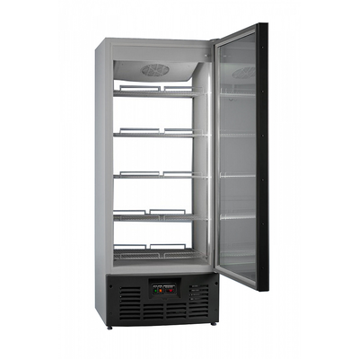 Холодильный шкаф Ариада Рапсодия R700MSW (стеклянная дверь, прозрачная стенка)