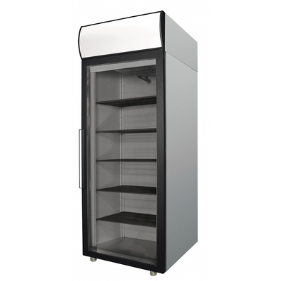 Холодильный шкаф Polair DM105-G (ШХ-0,5 ДС (нерж.))