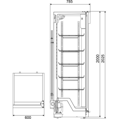 Холодильный шкаф Polair DM148с-Eco 2
