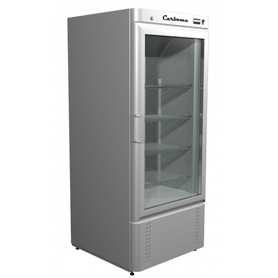 Холодильный шкаф Полюс Carboma R560 С (стекло) 1