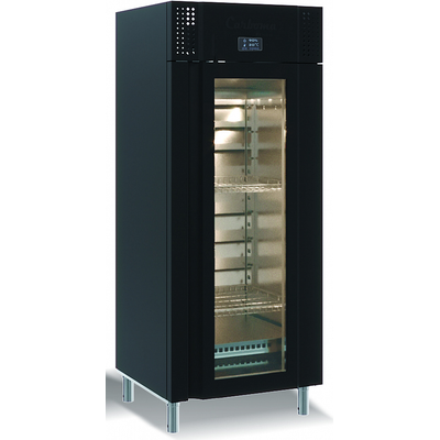 Холодильный шкаф с высоким контролем влажности Полюс M700GN-1-G-HHC 9005 (сыр, мясо) Carboma Pro 1