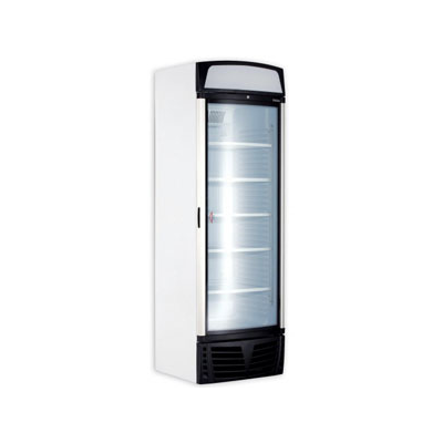 Холодильный шкаф Ugur S 440 LB (стекл.дверь+лайтбокс, изогнутый)