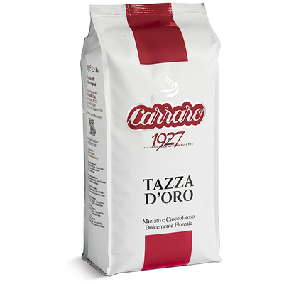 Кофе Carraro Tazza D*oro (1кг). 90/10 %