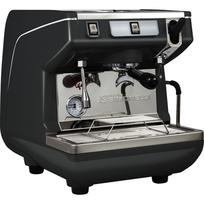 Кофемашина-полуавтомат традиционная с 1 высокой группой Appia Life 1Gr S 220V black