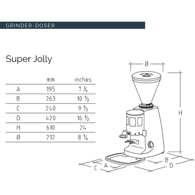 Кофемолка Mazzer Super Jolly 3