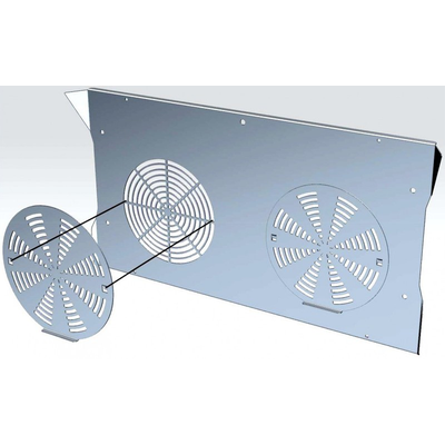 Комплект для уменьшения скорости потока вентилятора Smeg 3981