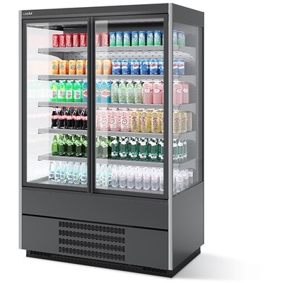 КОМПЛЕКТ ДВЕРЕЙ DOUBLE GLASS ДЛЯ ВИТРИНЫ BERG 100