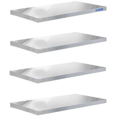 КОМПЛЕКТ СПЛОШНЫХ ПОЛОК ДЛЯ СТЕЛЛАЖА КУХОННОГО KAYMAN ПС-42/1406