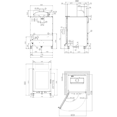 Конвекционная печь Unox XV 813 G 2